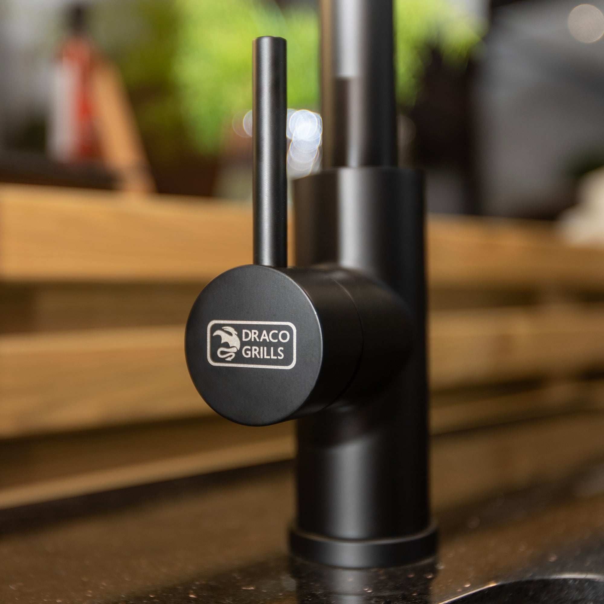 Black Stainless Steel Tap
