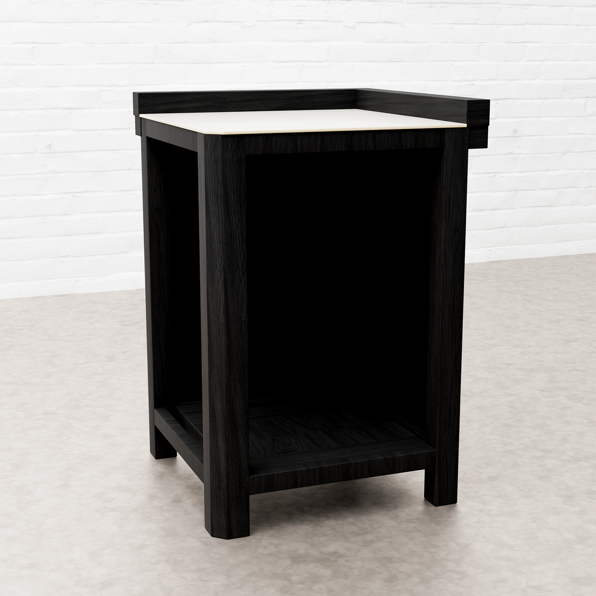 Teak Carbon Line Modular Outdoor Kitchen 90 Degree Corner with Ceramic Top