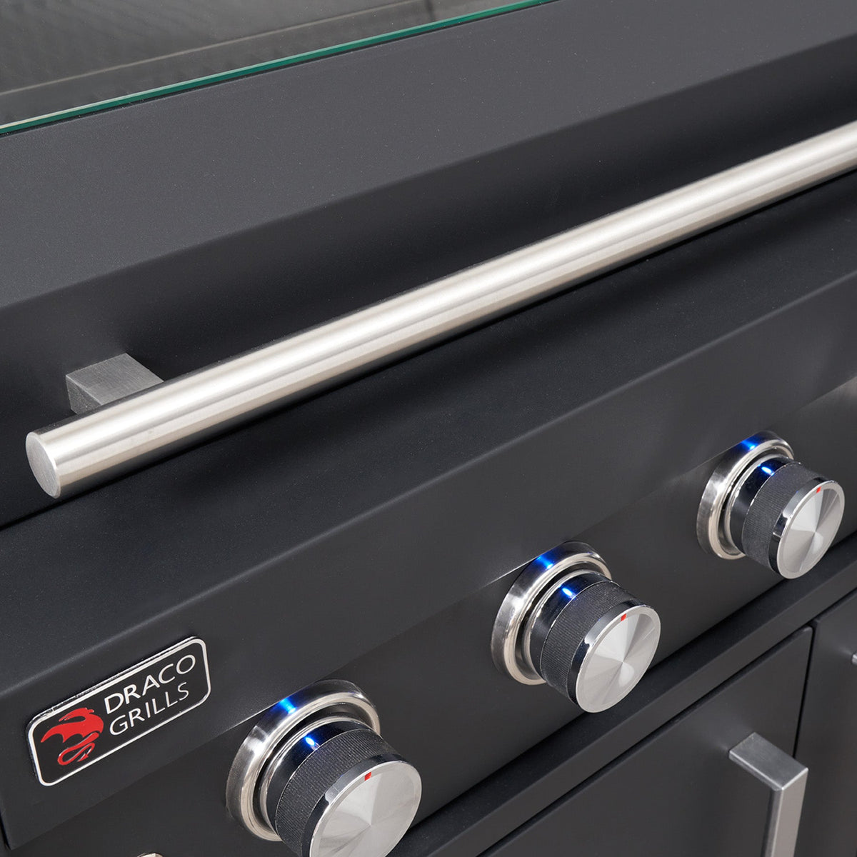 Fusion Black 6 Burner Gas Barbecue with Cabinet
