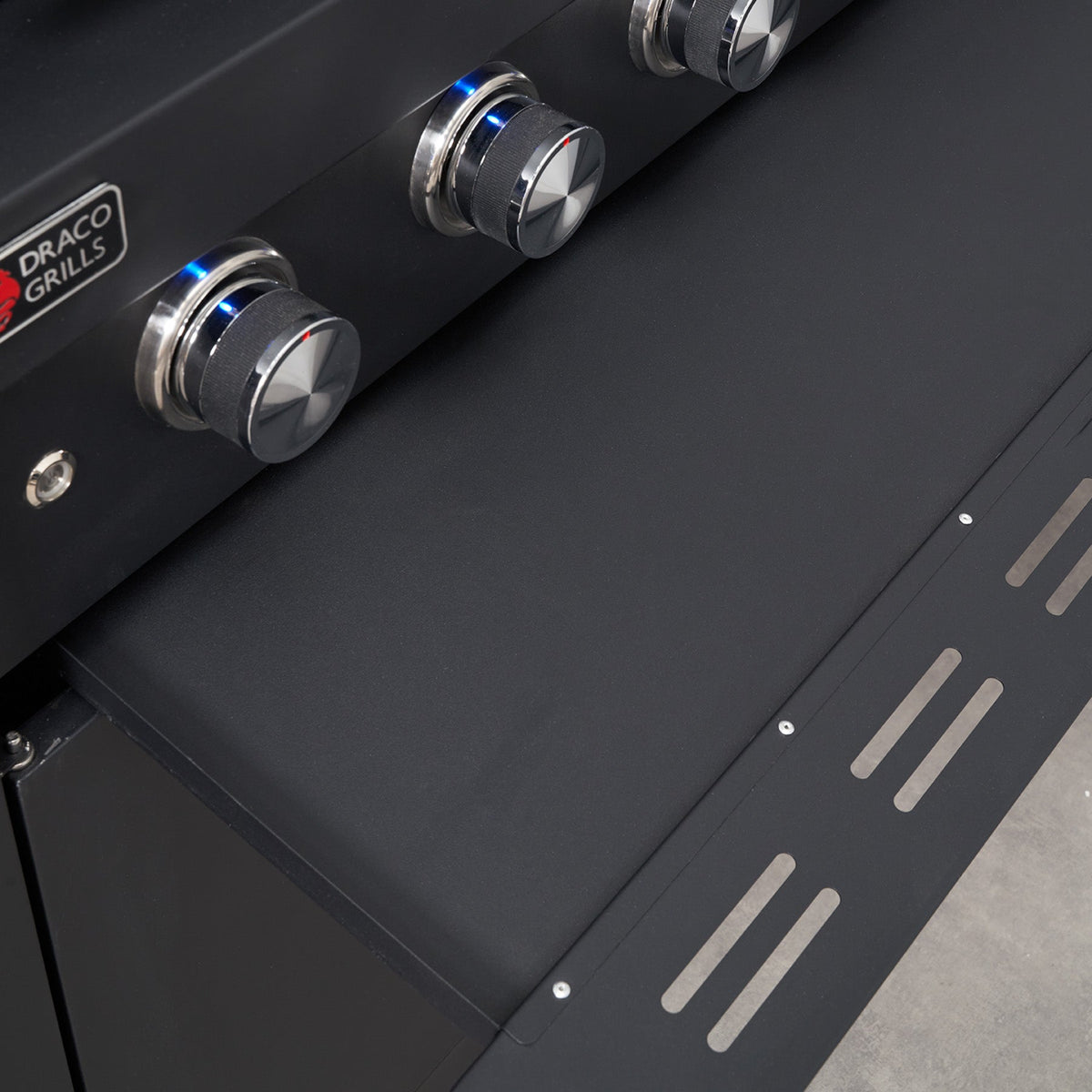 Fusion Black 6 Burner Gas Barbecue with Cabinet