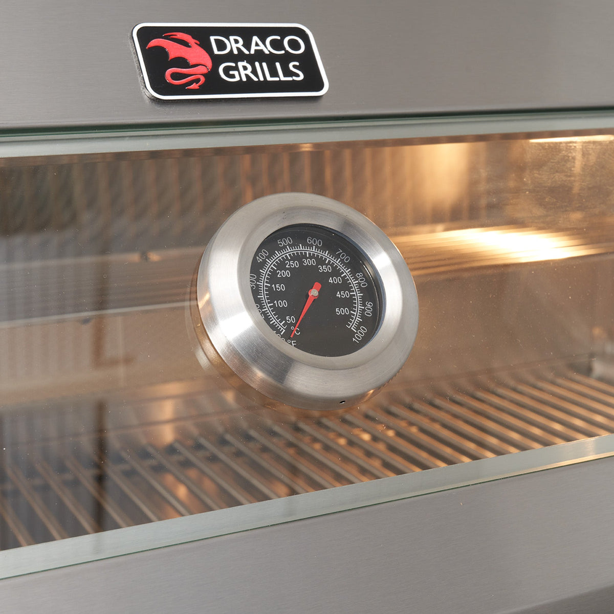 Draco Grills Z440 Deluxe 4 Burner Stainless Steel Gas Barbecue with Cabinet
