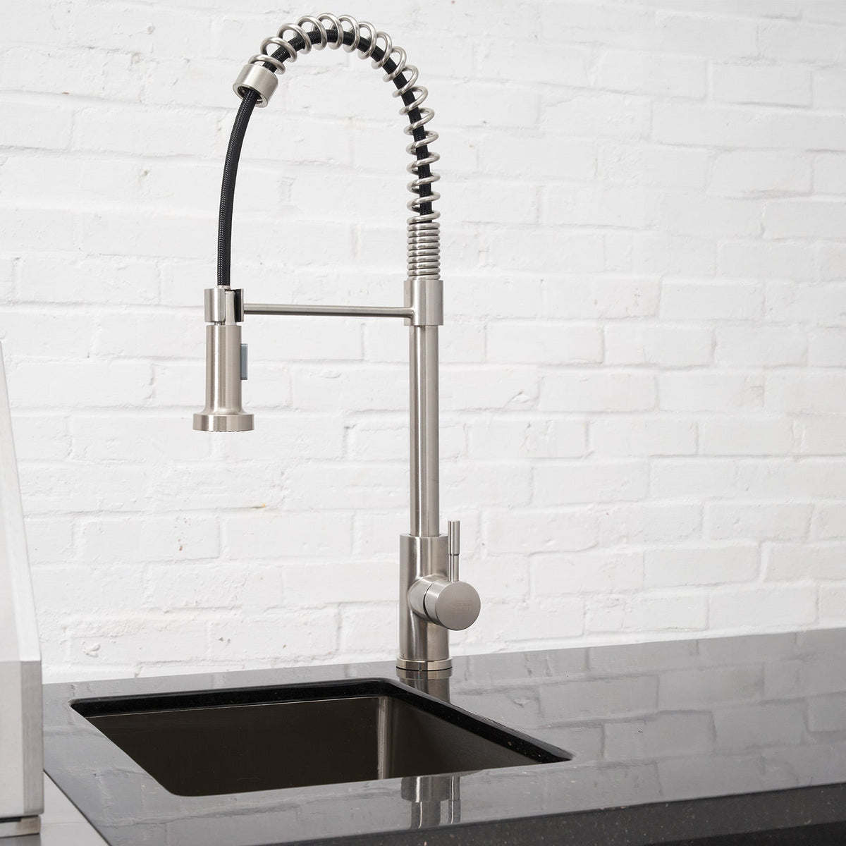 Stainless Steel Sink Cabinet with Granite Top