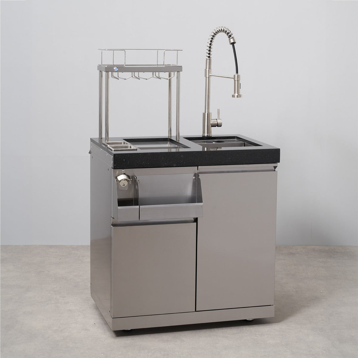 Stainless Steel Modular Kitchen Cocktail Cabinet