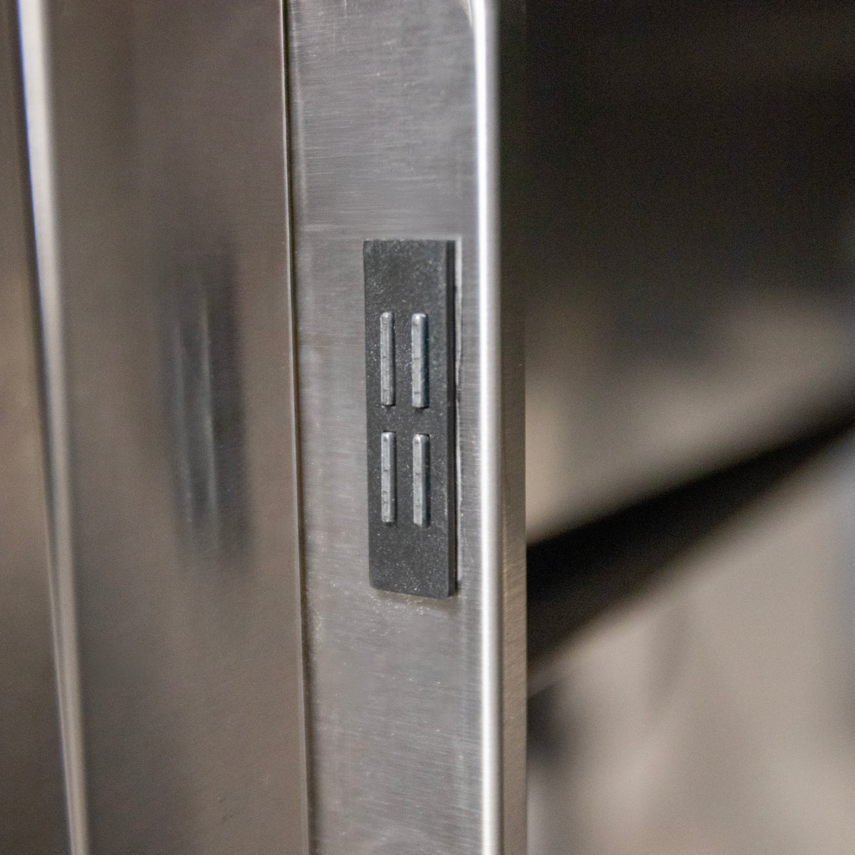 Stainless Steel Corner Cabinet