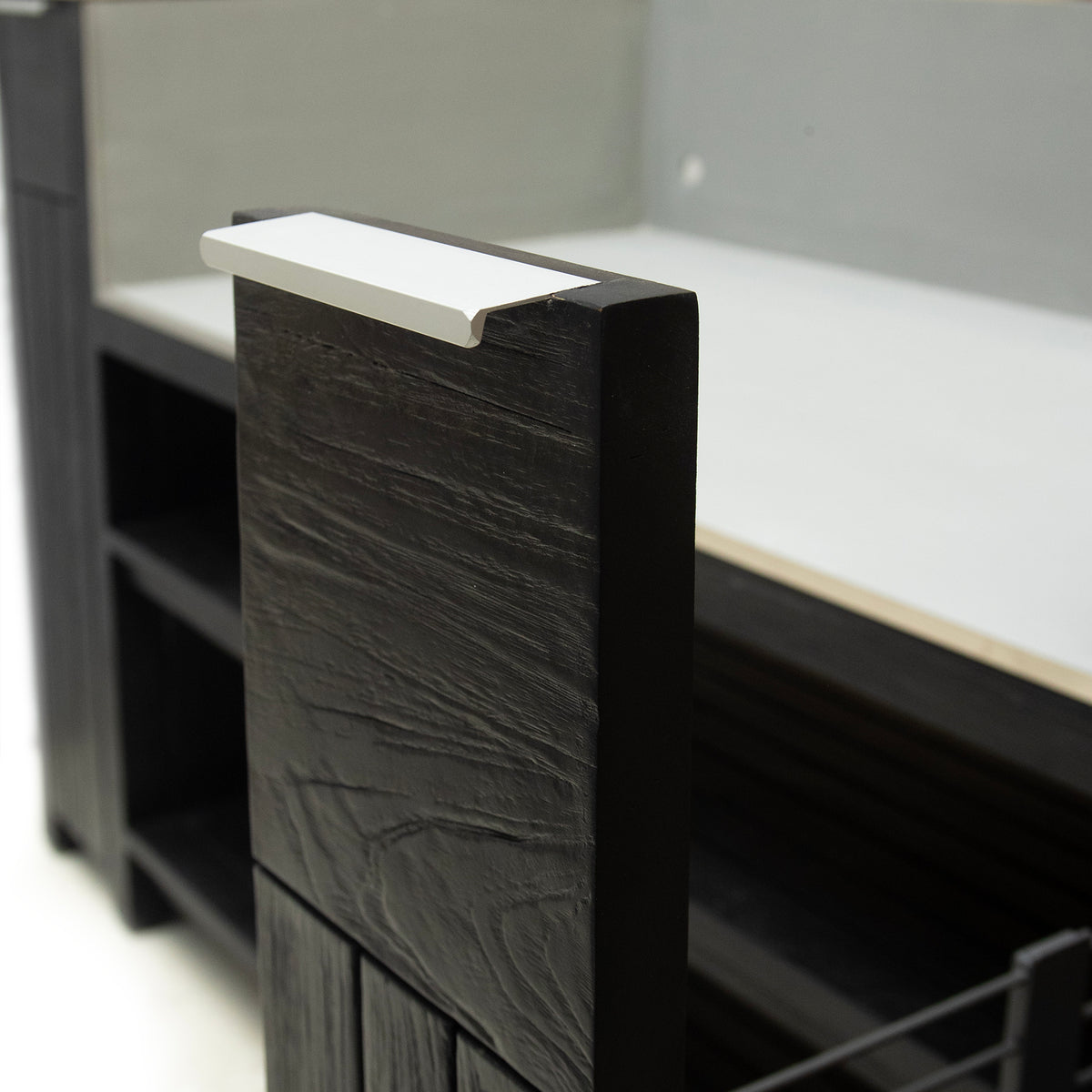 Teak Carbon Line 4 Burner Stainless Steel BBQ Cabinet with Ceramic Top