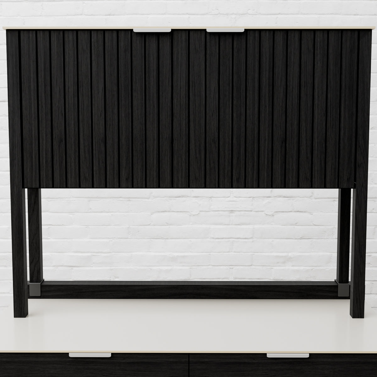 Teak Carbon Line Outdoor Kitchen 2 Door Add On Cabinet with Ceramic Top