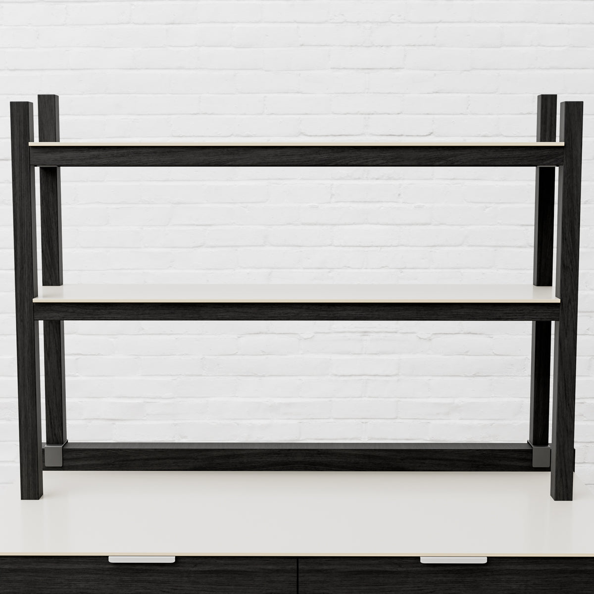 Teak Carbon Line Modular Outdoor Kitchen Add on Double Shelf