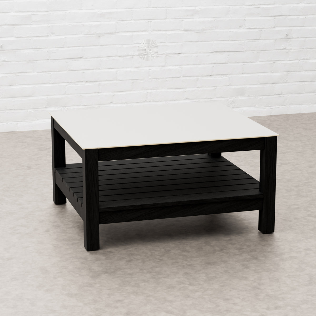 Teak Carbon Line Cabinet Table with Kamado Egg 22" (60cm)