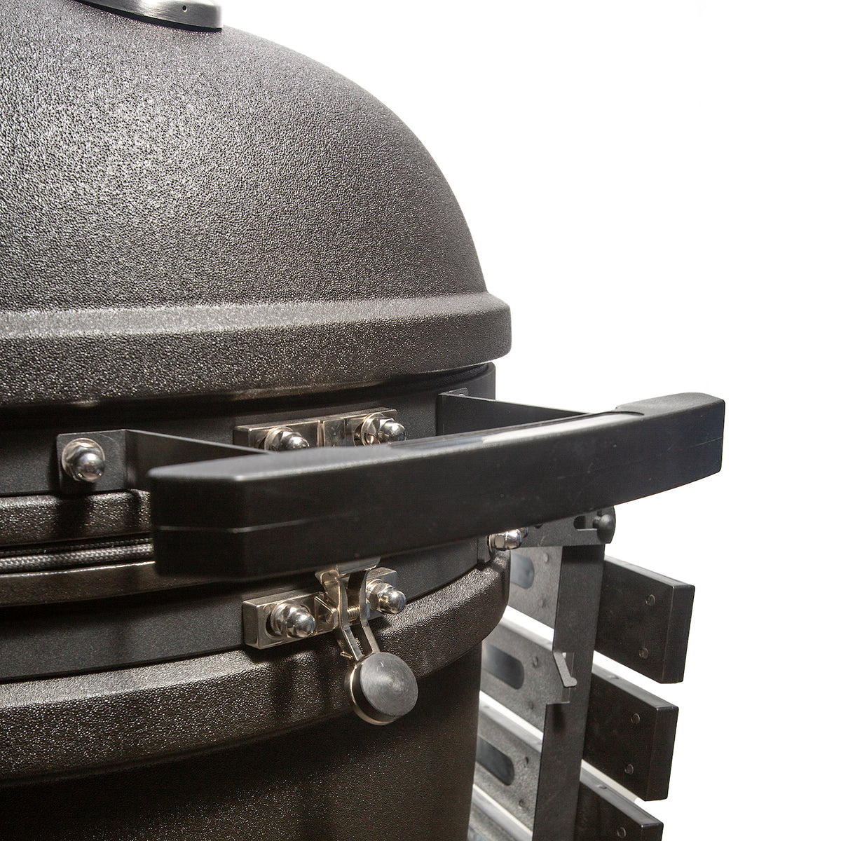 Teak Carbon Line Cabinet Table with Kamado Egg 22" (60cm)