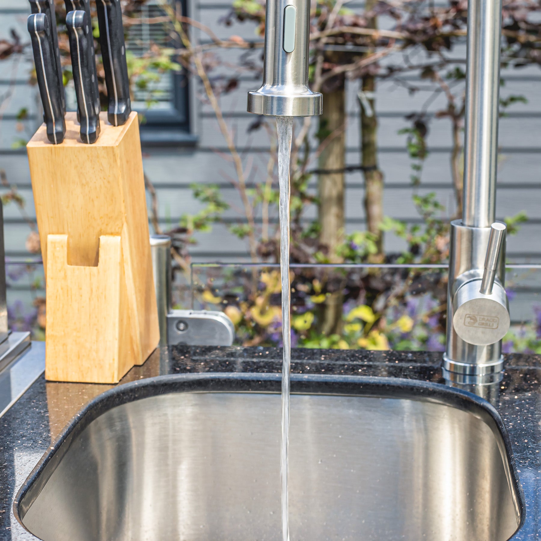 Integrated Outdoor Kitchen Tap