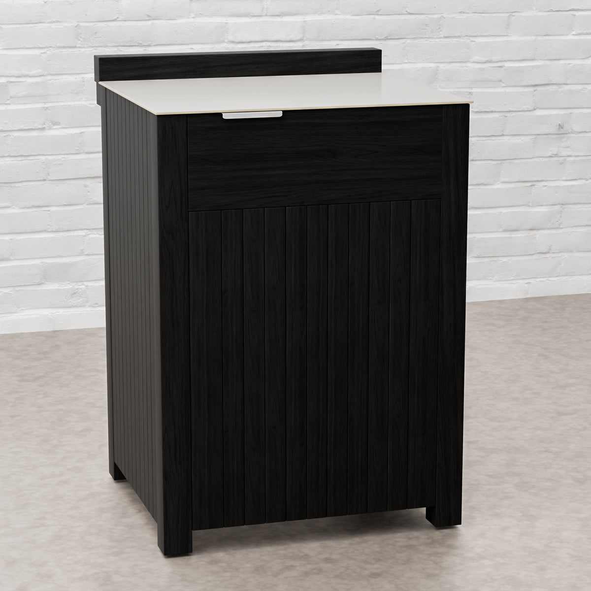 Teak Carbon Line Modular Outdoor Kitchen Single Door Cabinet with Ceramic Top
